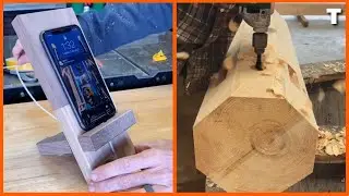 Incredibili tecniche di lavorazione del legno e life hack ▶1