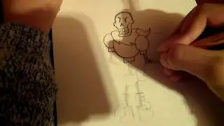 Как нарисовать Папайруса