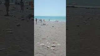 Лоо. Пляж. Купаемся. Отдыхаем. Море. Тепло и хорошо.