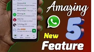 Whatsapp 5 Amazing Features , Whatsapp New Features 2024 #whatsapp #new #tuptopandroid