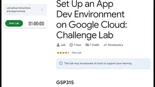 GSP315-Set Up an App Dev Environment on Google Cloud: Challenge Lab | Google Cloud Qwiklabs 2025