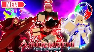 I EVOLVED EVERY META CHARACTER IN ANIME WORLD TOWER DEFENSE