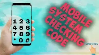 Mobile Storage Problem Solution Code AND System Checking Code ........