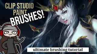 ONLY 3 BRUSHES you NEED to GO PRO - ClipStudioPaint TUTORIAL