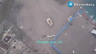 Хаммерс НАТО на Харьковском направлении поиграл в прятки с русским беспилотником!