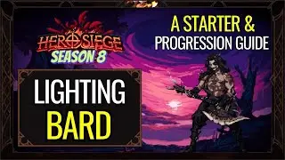 Progenies of the Great Cataclysm Bard - Starter & Progression Build Guide | Hero Siege Season 8