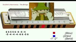 Snufkin's Harmonica Songs- The Bridge + tabs