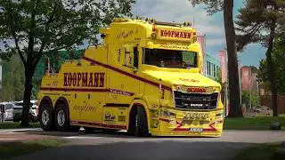 Truckshow Superdik 2026 |  with Scania V8, Mercedes & Volvo open pipes sound