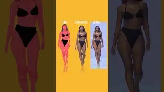 How I animated runway model Sofia Jamora