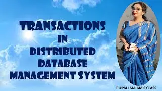 🍟🐤17.Transactions in Distributed Database Management System🍟🐤