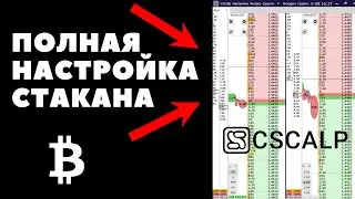 How to Set Up a Market Order in CScalp | Cryptocurrency Scalping | 2-Hour Tutorial