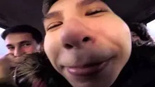 Катаемся на тачке с Иваном, Кириллом Антоновичем и двумя школьниками.