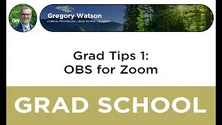 Tips - OBS for ZOOM