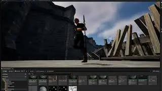 FFXI assets in UE5 - exploring San D'Oria with area transitions