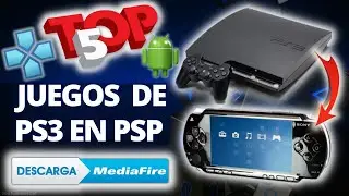JUEGOS DE PS3 EN PSP - TOP 5 - MEJORES PORTS - TOP PPSSPP  GAMES ANDROID