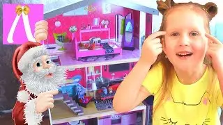 BARBIE DOLLHOUSE unboxing best toys for kids LEPTUSA