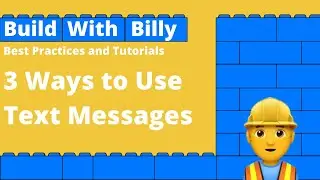 👷‍♂️ 3 Ways to Use Automated Text Messages