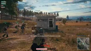 PlayerUnknown's Battlegrounds - Obliteration of a hut
