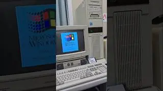90s Computing 💾 - Windows 3.1 startup sequence - 