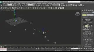 Make a biped walk without animating it - 3DS Max Tootorials