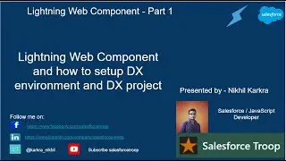 Lightning Web Components and how to set up environment and Project | Lightning Web Component Part 1