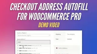Checkout Address Autofill for WooCommerce Pro (Demo)