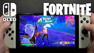 Fortnite on Nintendo Switch OLED 