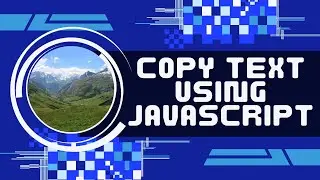 How to make copy text button using Java script Javascript code to copy text 