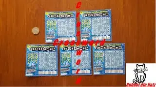 Rubbel die Katz - Crossword das Kreuzworträtsel-Rubbellos in Blau. Fail?