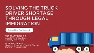 05 12 20  H 2B and EB 3 for trucking industry