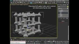 Tutorial 3dsMax -- Lattice Modifier