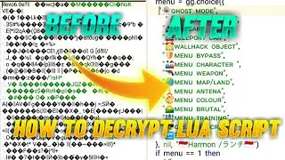 How To Decrypt Revo 6.0 Script 2022 Method  | Lua Script Decrypt Kase Kare | Lua Dec Tool