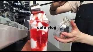 [ENG] cafe vlog/No BGM/coffee/cafe/vlog/korea cafe