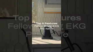 Here are Top 4 Features of the Fellow Stagg EKG Pro Kettle to upgrade your coffee game ☕️ 