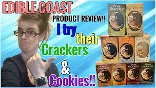 EDIBLE COAST… crackers and cookies… Product Review!! #crackers #cookies #review