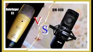 BM-800 vs Behringer C1. Сравнение студийных микрофонов начального уровня