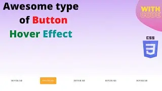 Button hover effect using html and CSS | Hover Effect | Planics dev