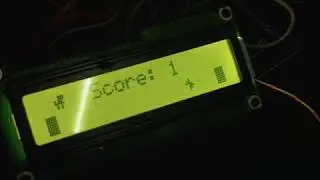 Arduino Chrome Dino Game with button and LCD