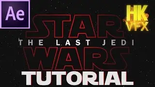 Star Wars : The last Jedi  Intro | After Effects Tutorial