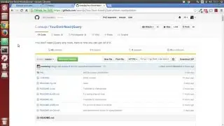 You Dont Need jQuery - Git Nights - JS