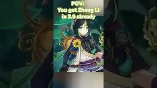 When you got both characters in patch 3.0... | Genshin Impact