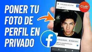 Como Poner MI FOTO DE PERFIL en Facebook PRIVADA - ACTUALIZADO