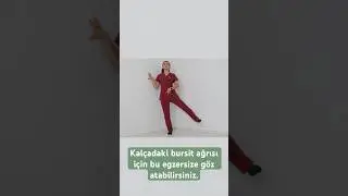 Kalçadaki bursit ağrısı için bu egzersize göz atabilirsiniz #aktifizyo #fiziktedavi #kalçaağrısı