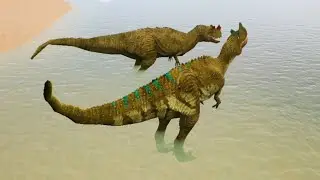 GAMEPLAY DE CERATOSSAURUS / NOVA SKIN + BATALHA CONTRA OS MIX PACK | THE CURSED ISLE