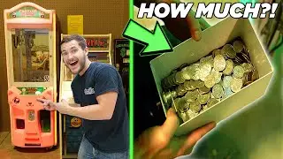 Collecting LOTS OF MONEY From Our Candy Claw Machine!