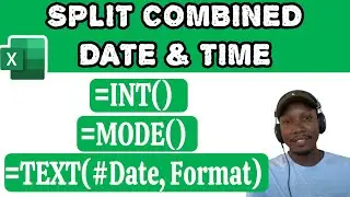 How to Split Date and Time in Excel