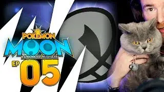 Pokemon Moon Randomizer Nuzlocke - EP05 | Does my cat look like Mew?