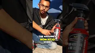 is it worth your money? | Meguiars Wheel Cleaner (pt1) #bmw #e90 #shorts
