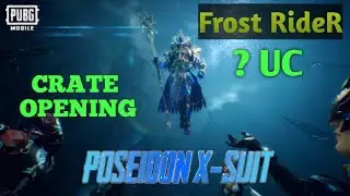 🔥POSEIDON X SUIT CRATE OPENING🔥|| PART 2 || RP GIVEAWAY ON 500 SUBS || Frost RideR