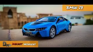 Unboxing BMW i8 Diecast Model | Kinsmart | Detailed video | Diecast wonders
